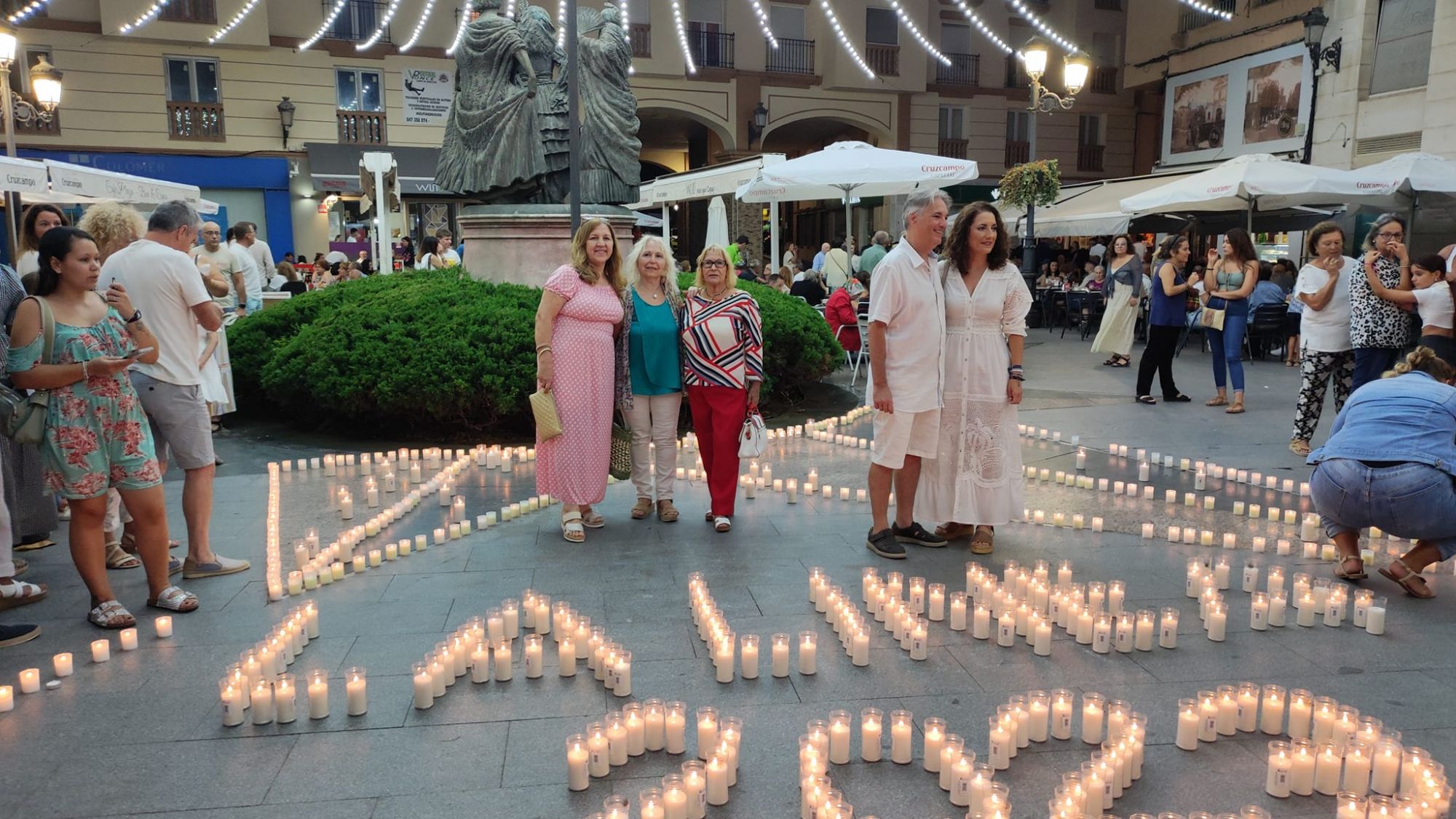 La Línea bonita a la luz de las velas