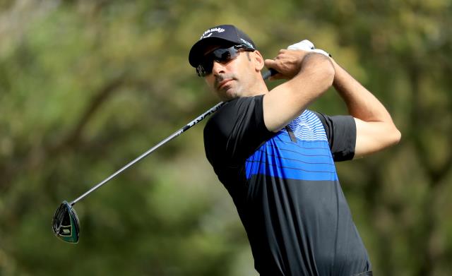 Álvaro Quirós, durante un torneo