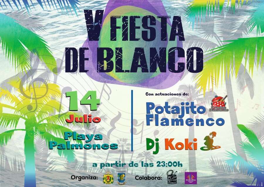 Fiesta en shops la playa de blanco