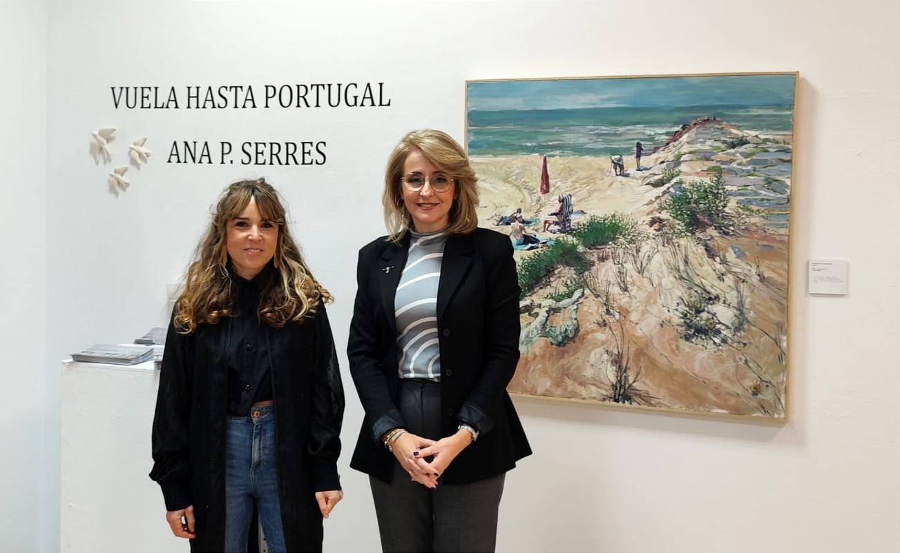 Exposición de Ana P. Serres, 'Vuela hasta Portugal'.