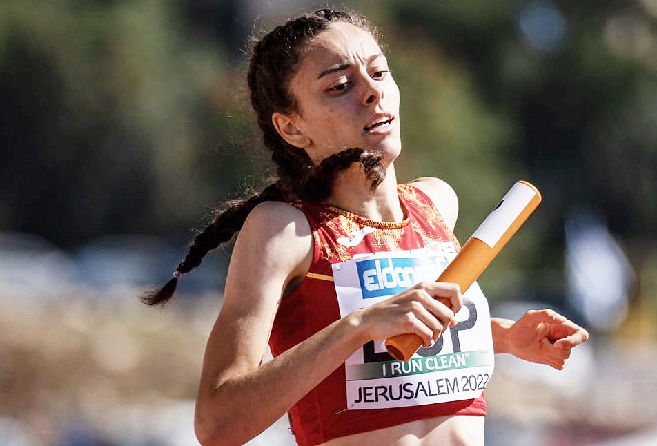 La atleta barreña del CA Bahía de Algeciras, Ana Prieto