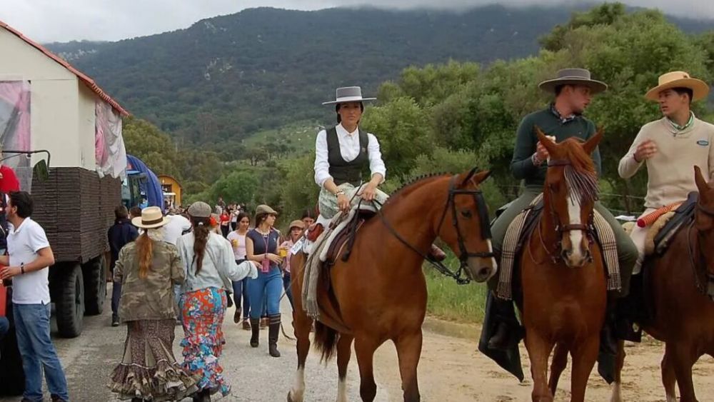 La Romería de Los Barrios, en una imagen de archivo.