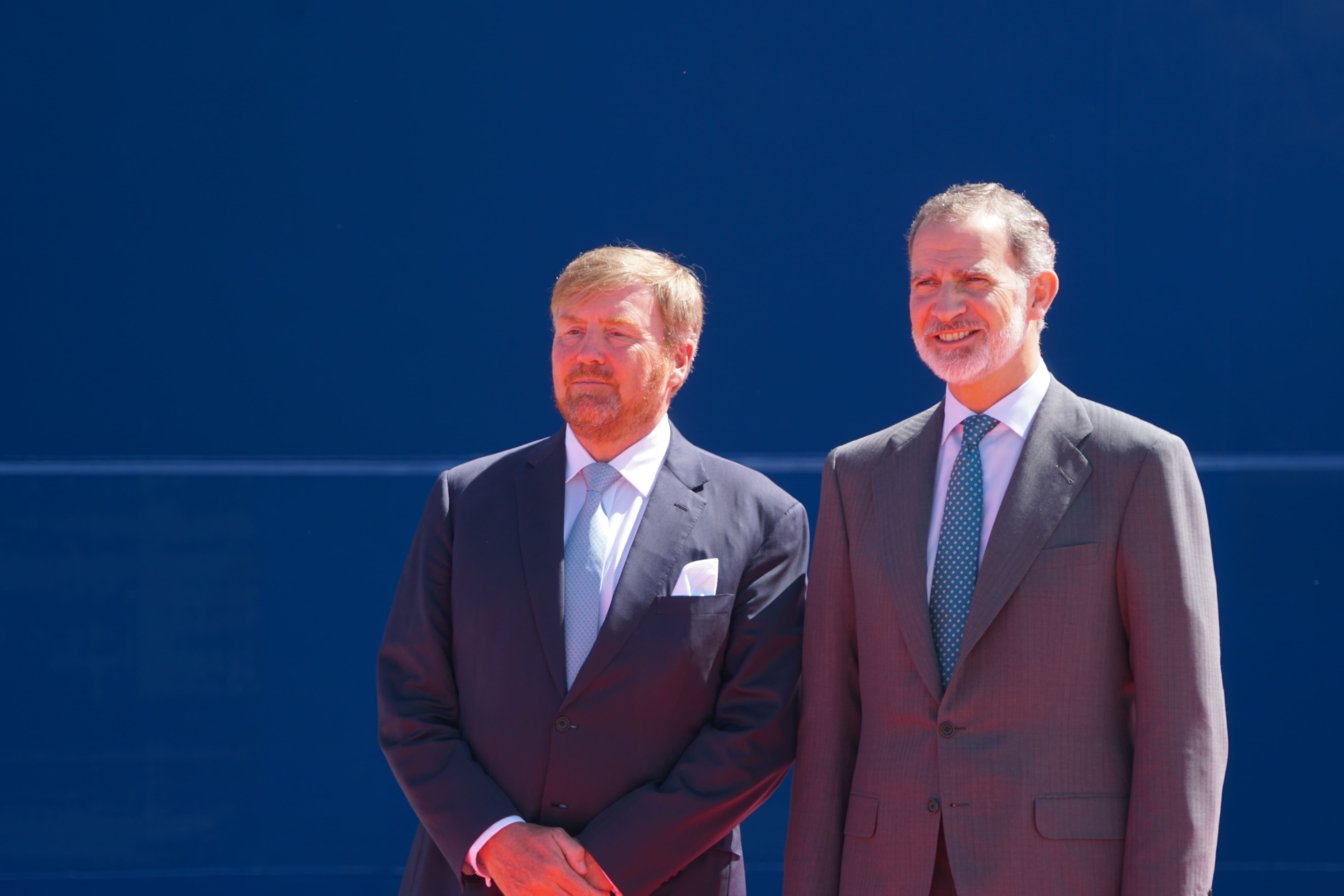 Sandra Domínguez y Mariángeles Benito / 8Directo. Los reyes de España y Holanda visitan el Puerto de Algeciras para respaldar el corredor marítimo de hidrógeno verde entre el Norte y el Sur de Europa