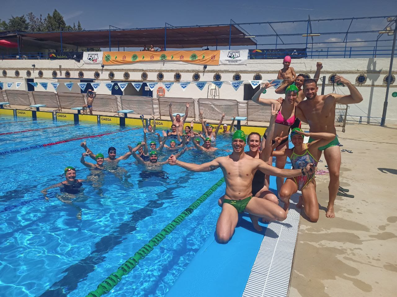 Quinta plaza para el CN Los Barrios en el Campeonato de Andalucía Máster