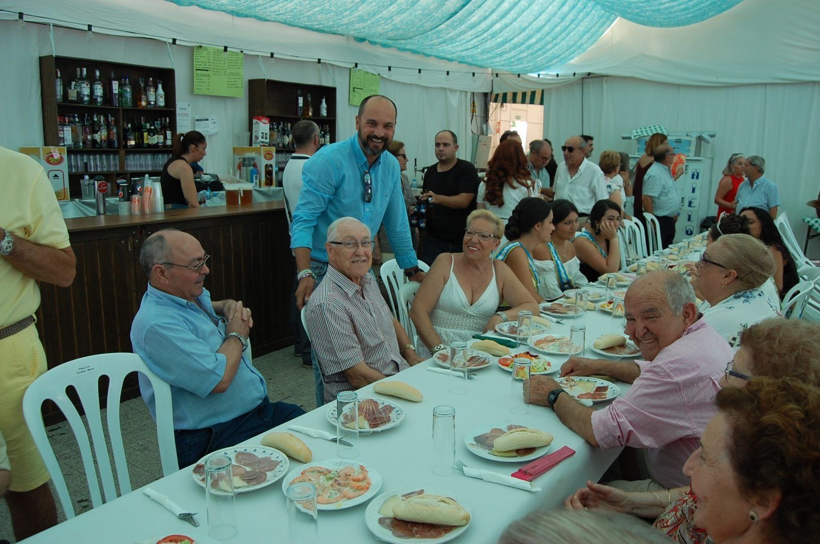 El plazo de inscripción para las comidas de la Feria de Palmones, a partir de este lunes.