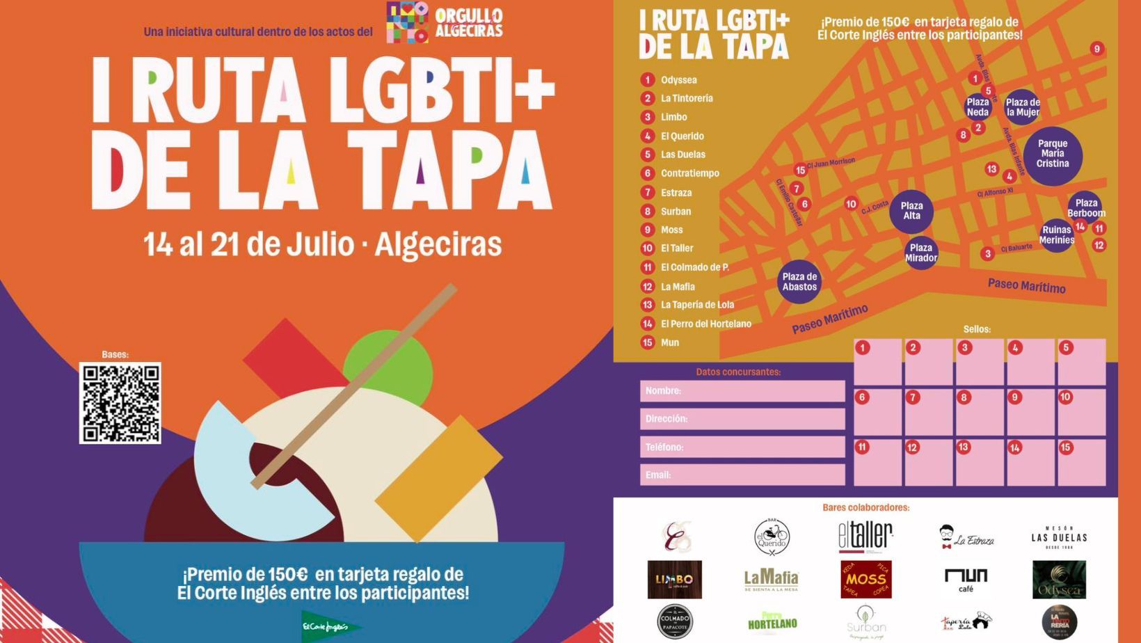 Algeciras contará con la primera ruta de la tapa LGTBI