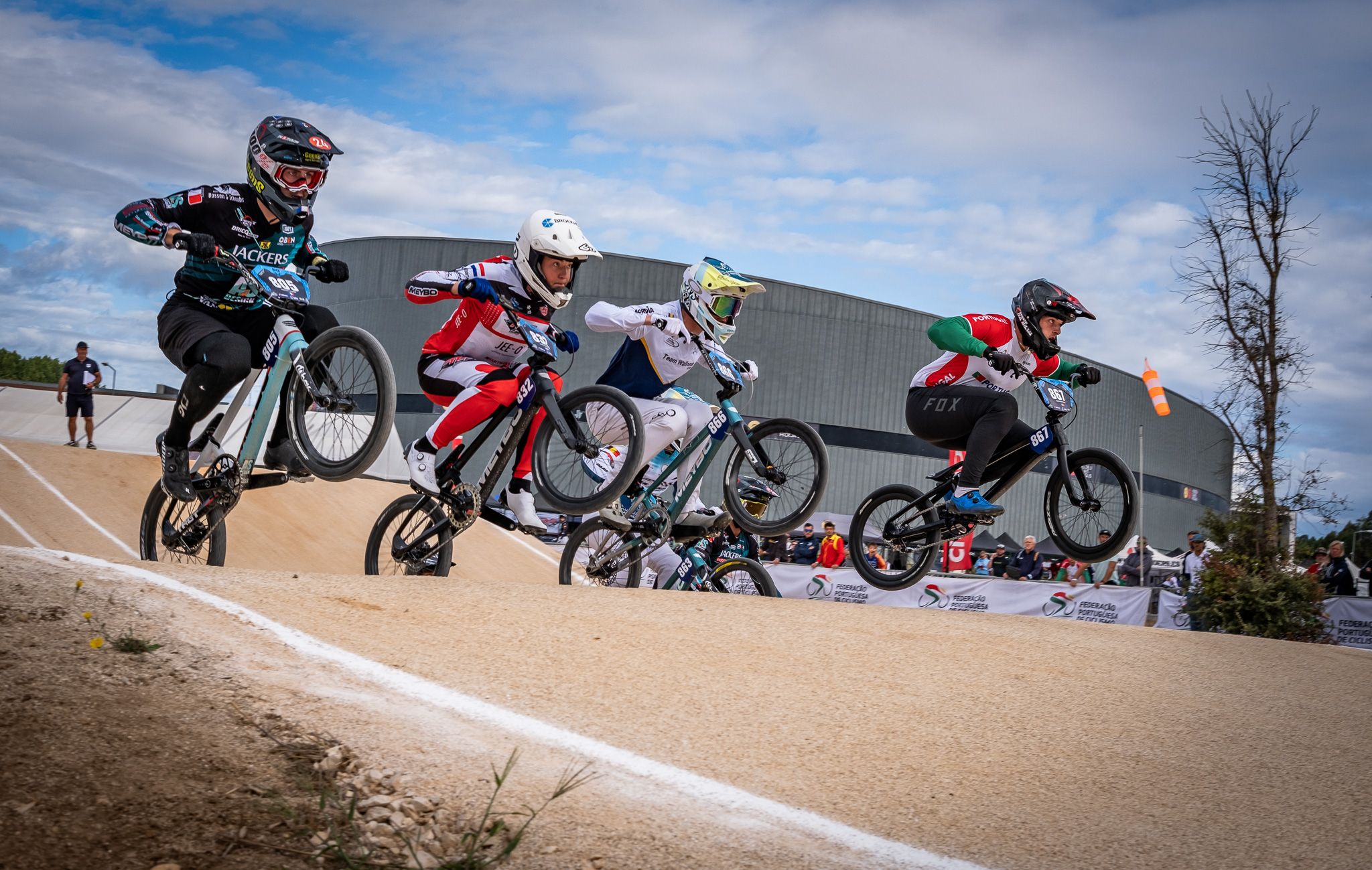 Iván Corral (BMX San Roque), a las puertas de luchar por las medallas en Portugal