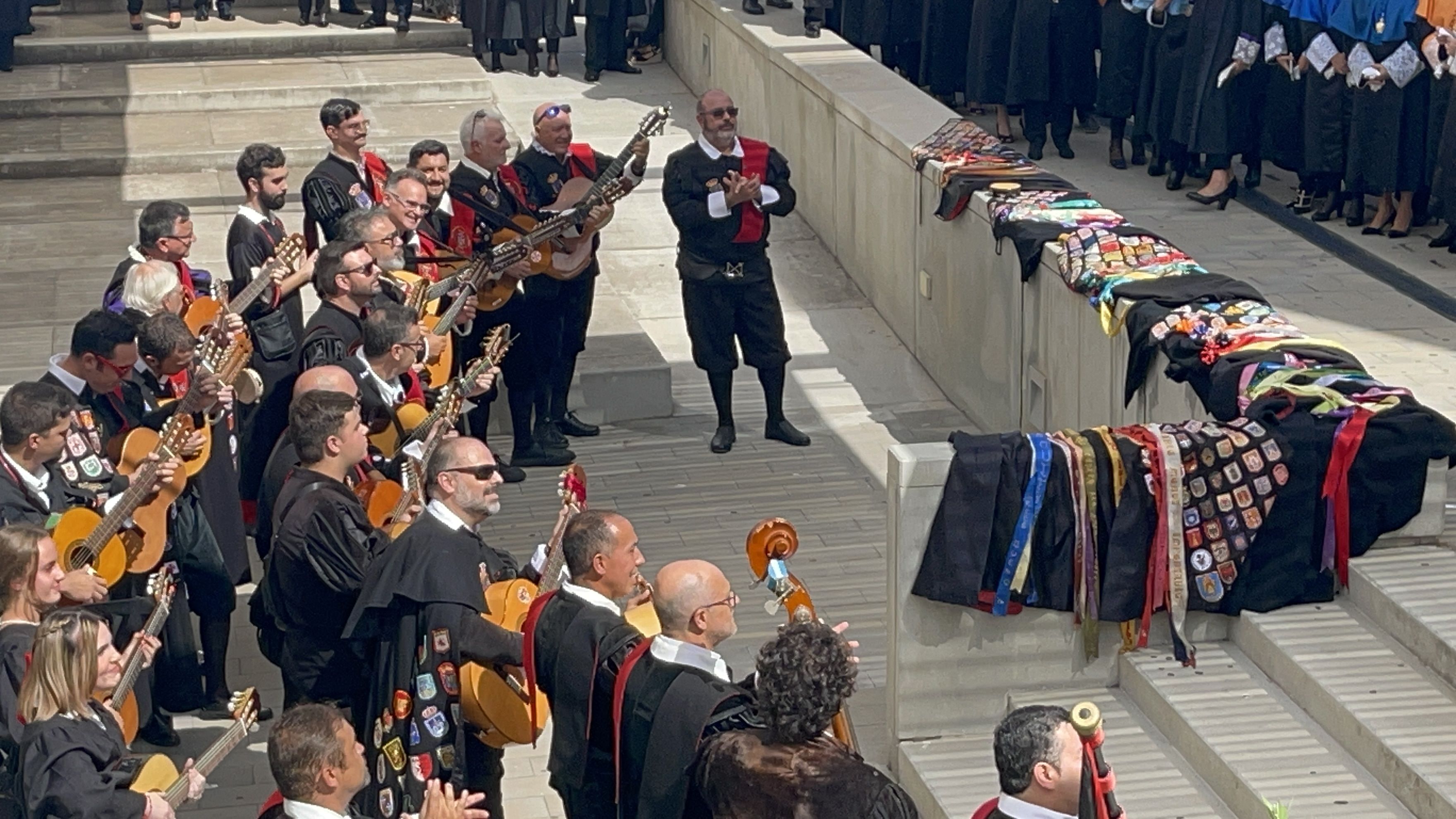 Acto de investidura de Alejandro Sanz como doctor Honoris Causa en Algeciras. Foto: Sofía Furse.