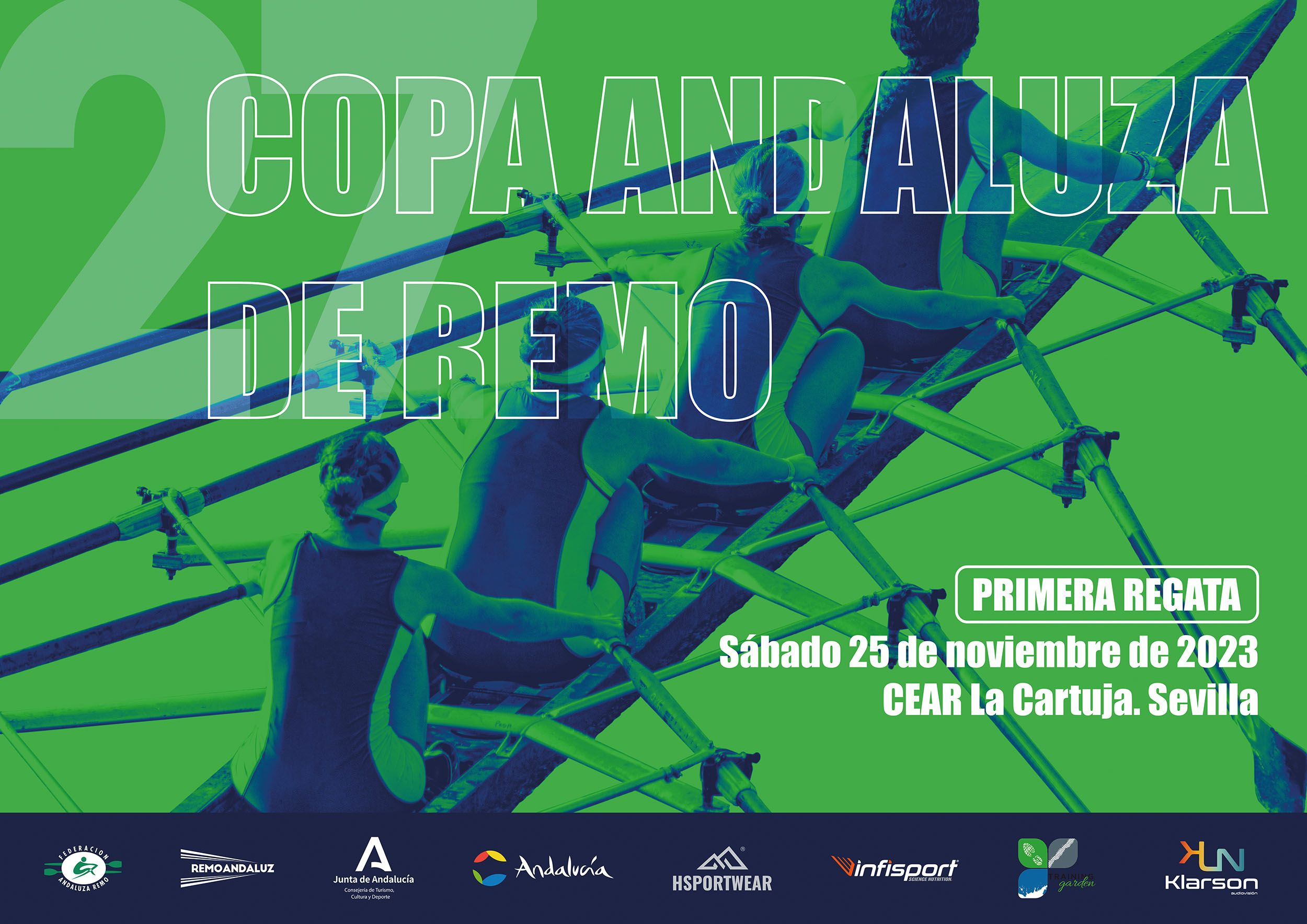 Cartel de la 1ª regata de 27ª Copa Andaluza