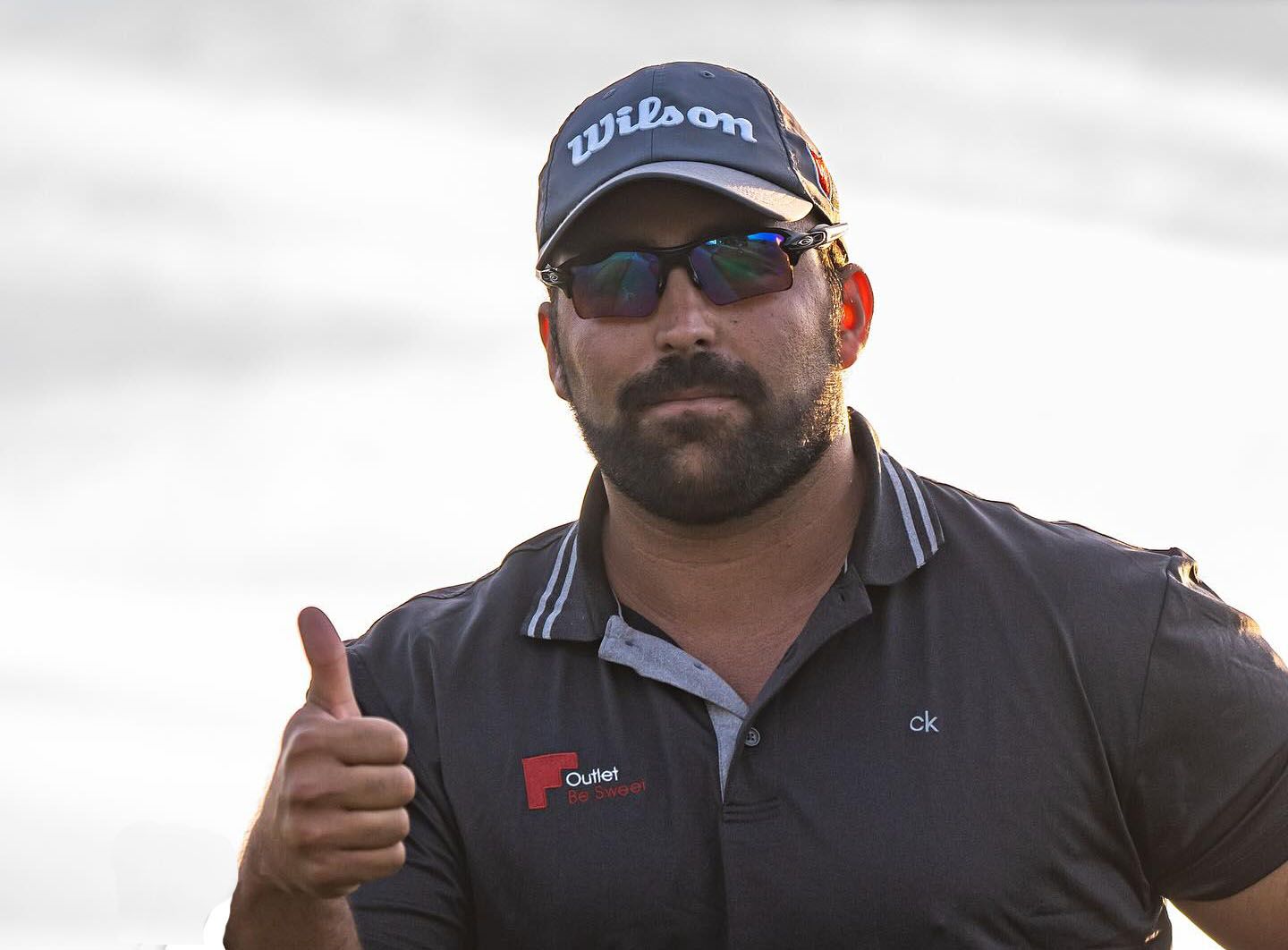 Mario Galiano posa en el torneo de Egipto/Foto: ALPS TOUR