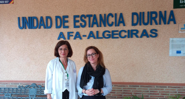 Fundación Cepsa valora el proyecto terapéutico de AFA Algeciras para pacientes con Alzheimer