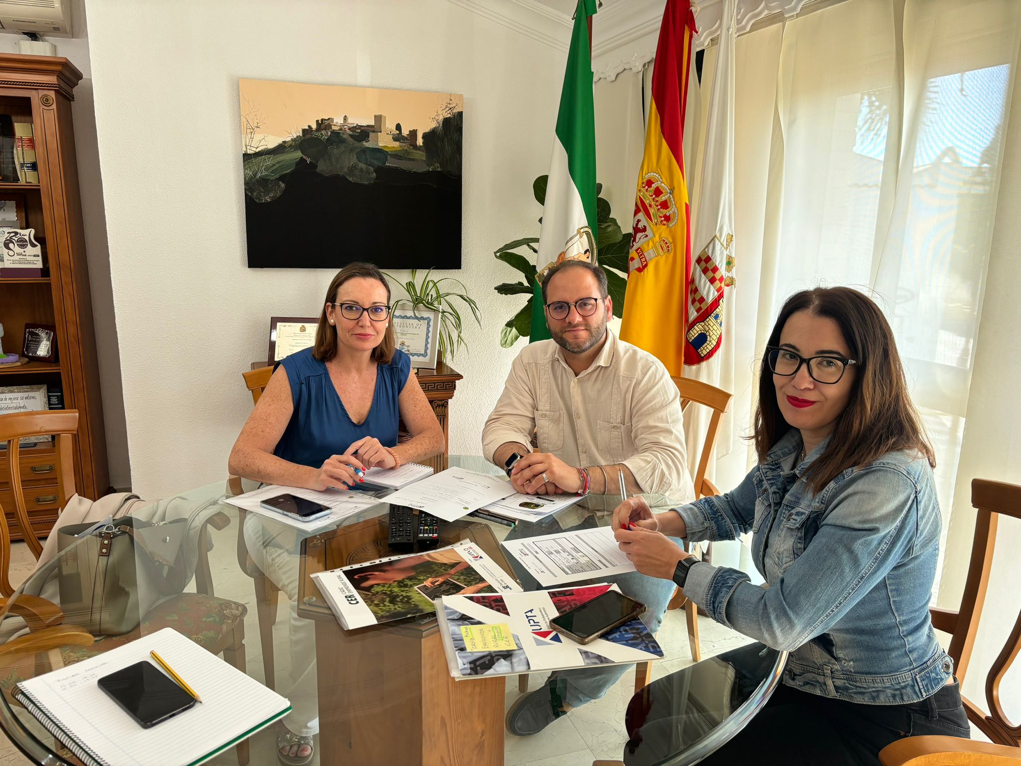 Castellar se adhiere a una red de Emprendimiento Rural con el fin de impulsar el trabajo autónomo