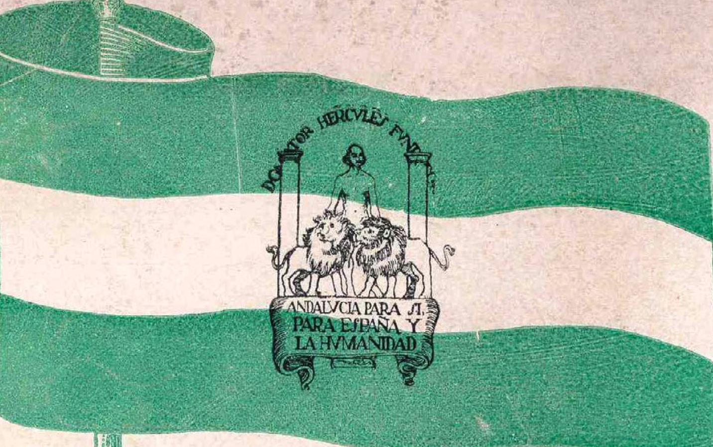 La memoria de la autonomía andaluza en el Campo de Gibraltar. Foto: Lámina 1 – Portada de la revista Andalucía (1916-1920), editada por los círculos andalucistas. 