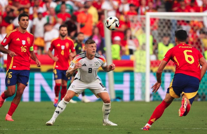 España supera a Alemania en la prórroga y pasa a semifinales de la Eurocopa. España - Alemania, Eurocopa 2024 - Christian Charisius/dpa