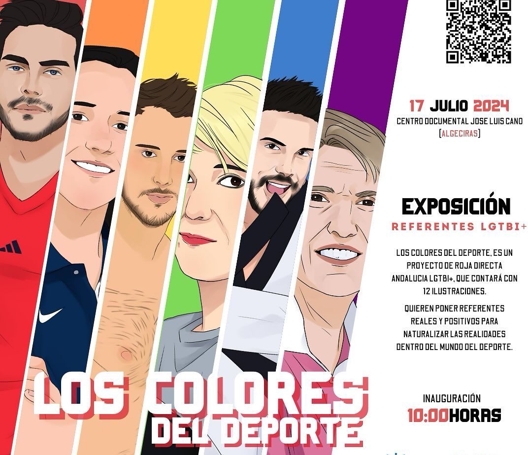 'Los colores del deporte', el nuevo proyecto de Roja Directa para visibilizar al colectivo.