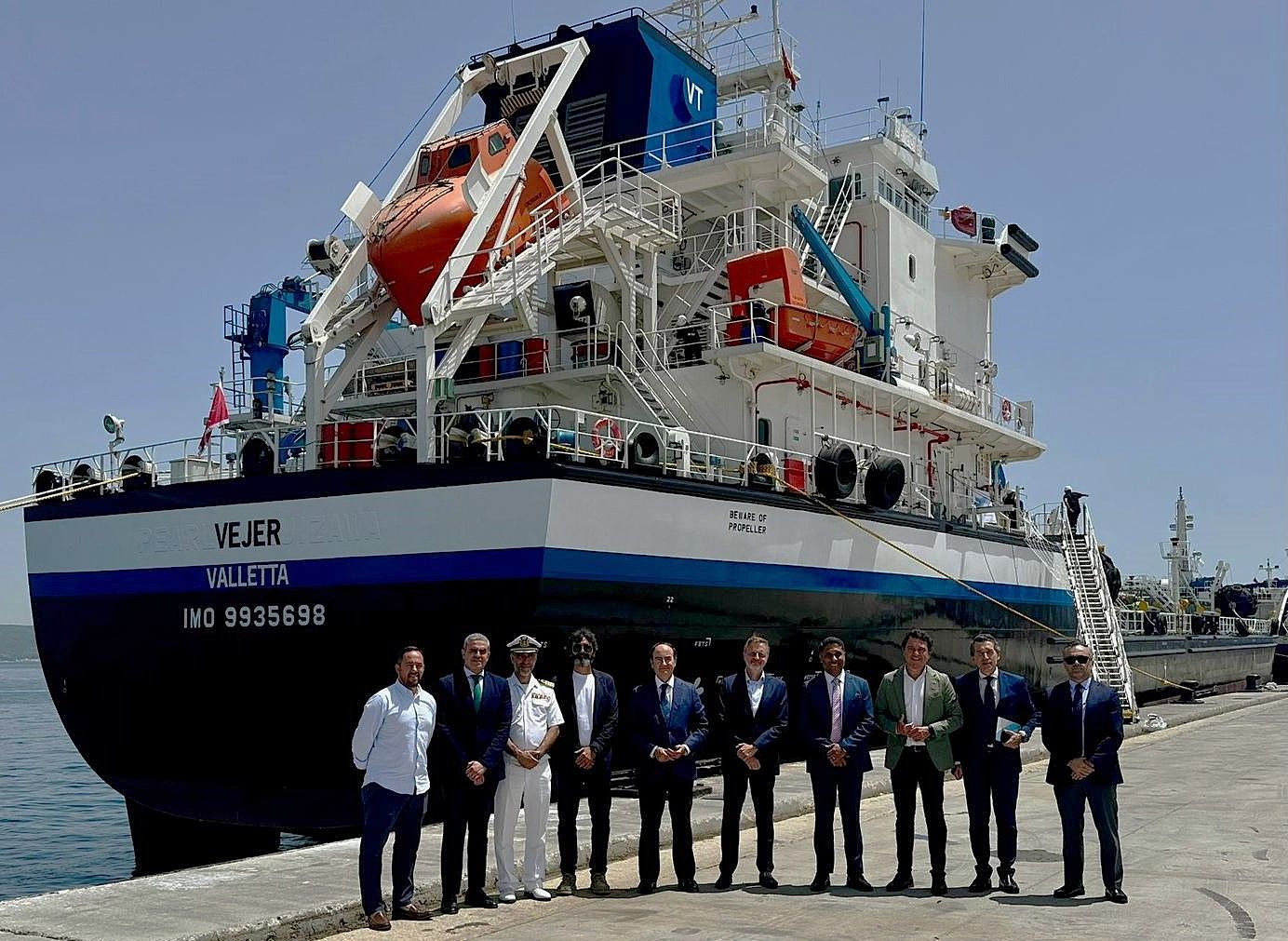 La naviera 'VT Shipping' incorpora a su flota del Puerto de Algeciras un nuevo buque de suministro.