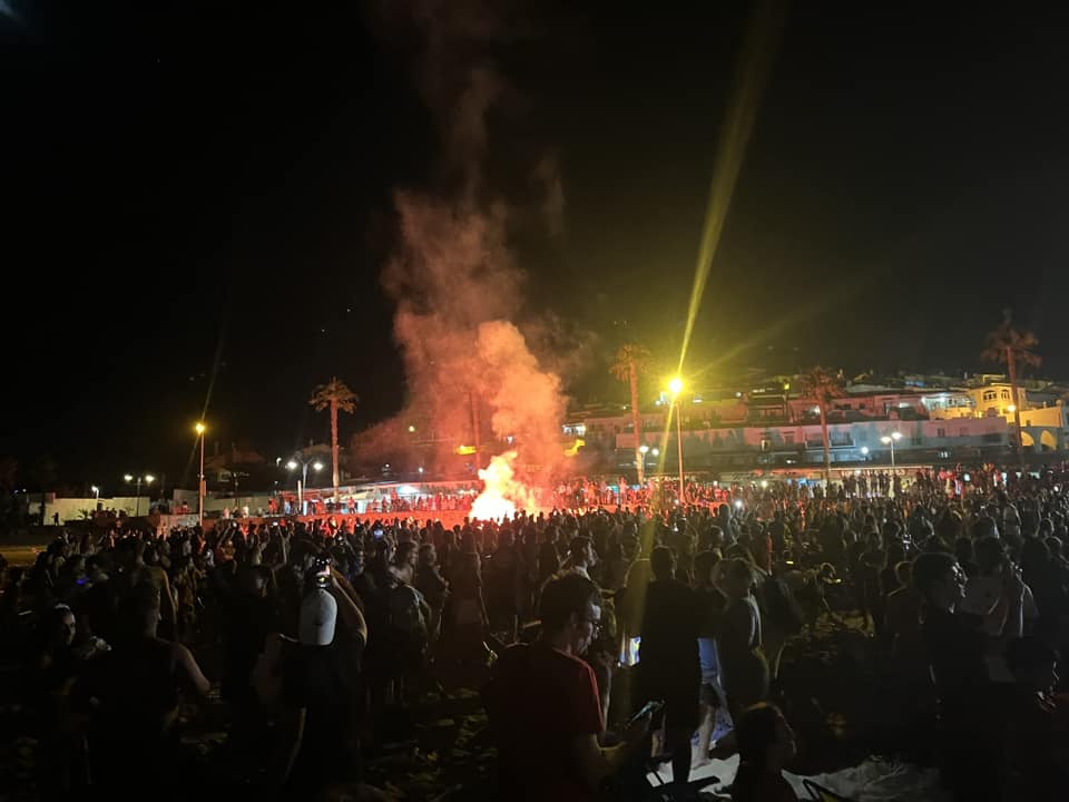 Celebración en Getares, Algeciras. 