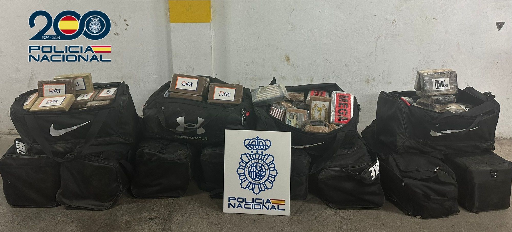Intervenidos 440 kilos de cocaína en el puerto de Algeciras en un contenedor que transportaba palmito