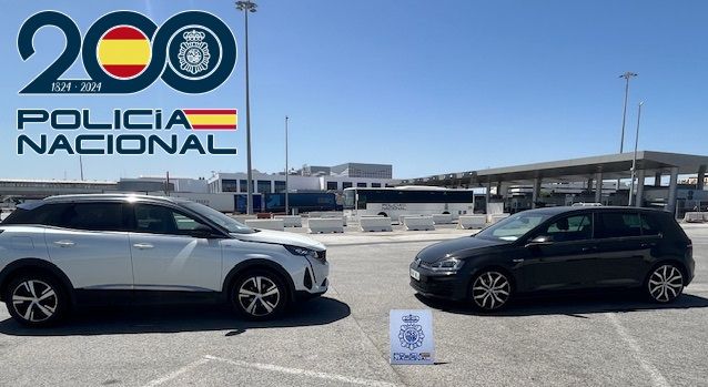 La Policía Nacional recupera quince vehículos sustraídos y detiene a trece personas en Algeciras. 