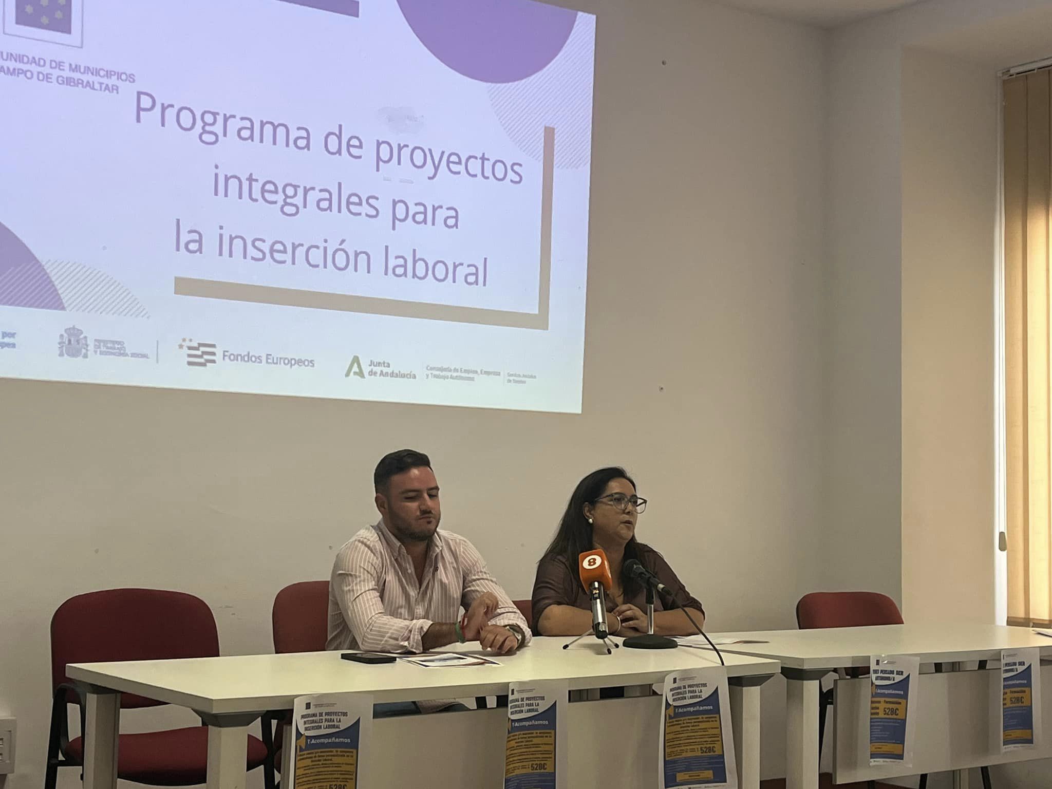 Mancomunidad presenta en San Roque e el programa para la Inserción Laboral 'T-Acompañamos'