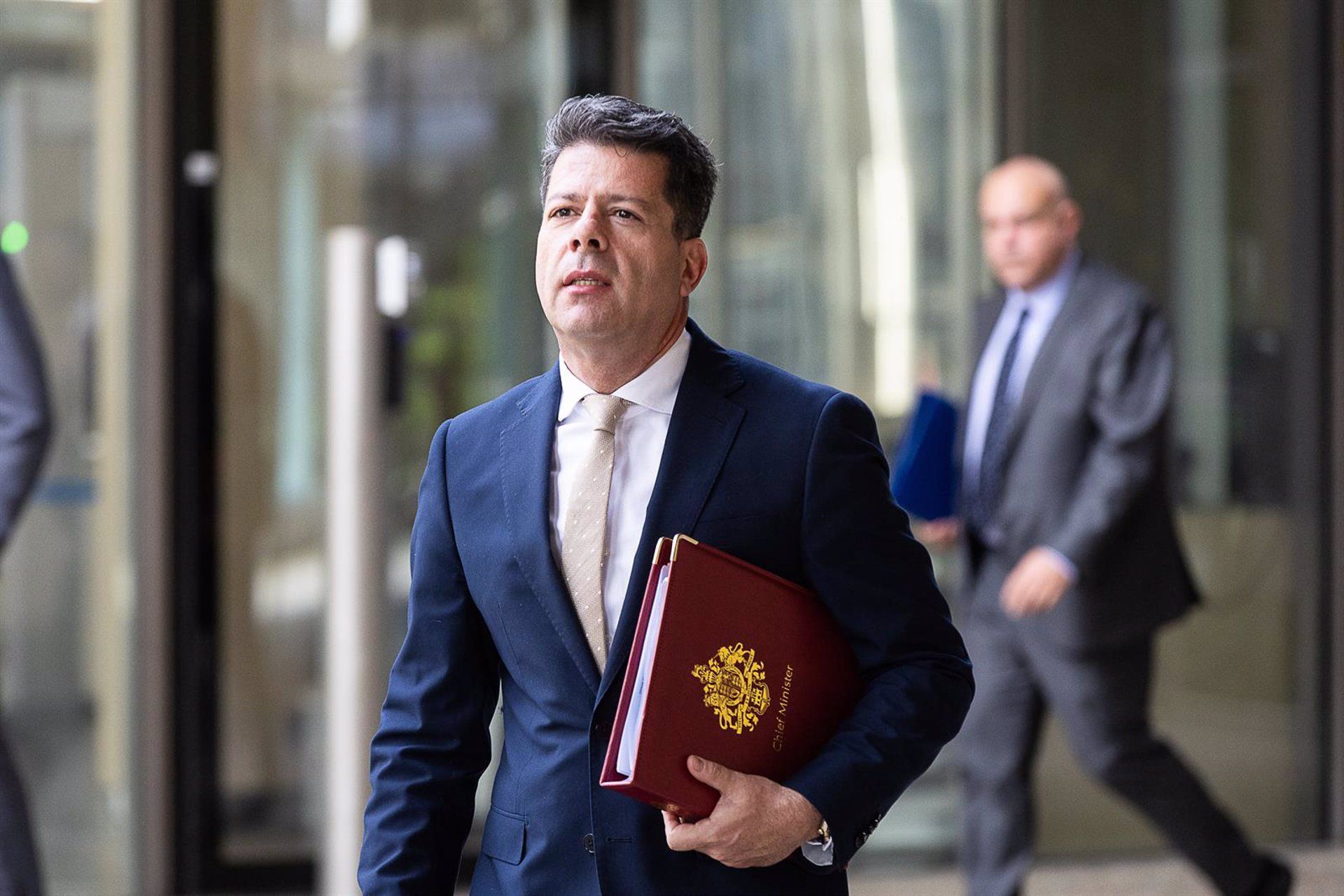 Fabián Picardo, ministro principal de Gibraltar.