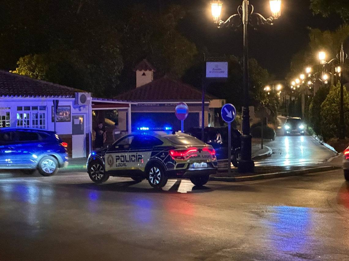 Una patrulla de Policía Local de Los Barrios.