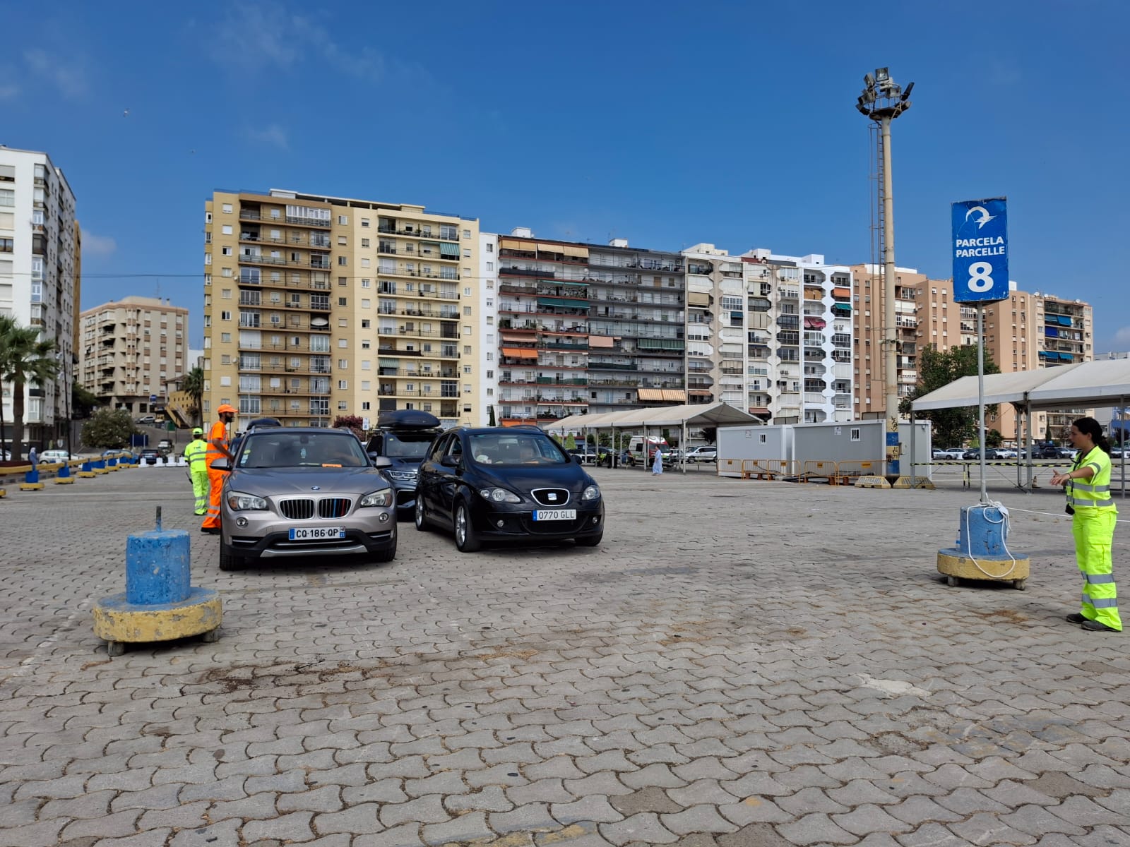 Llano Amarillo, en Algeciras. Foto: APBA. Los puertos de Algeciras y Tarifa registran más de 1.200.000 pasajeros en la mayor OPE de la historia