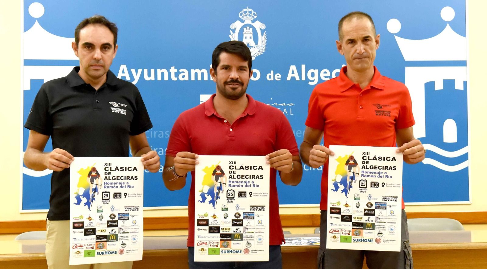 Todo listo para la 'Clásica de Algeciras' de ciclismo.