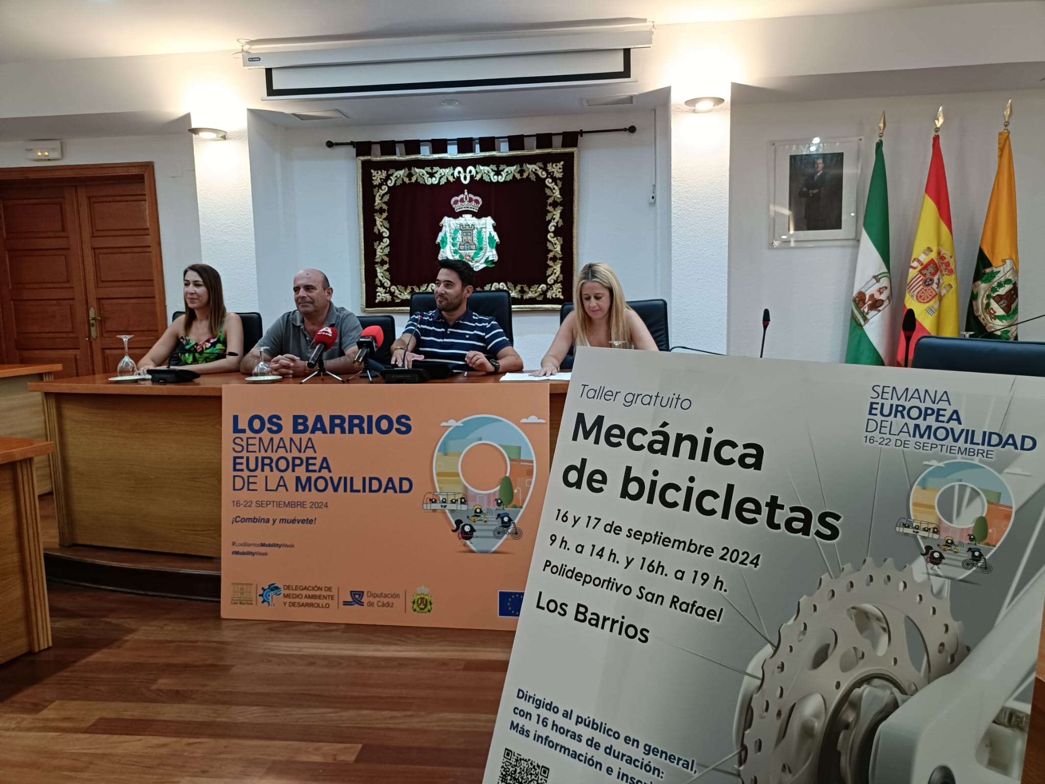 Imagen de la presentación de la Semana de la Movilidad.