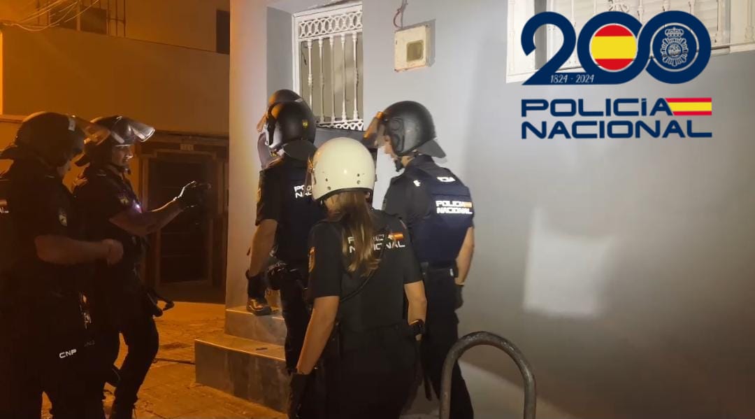 Tres detenidos en una operación policial con registros en Algeciras contra el tráfico de drogas