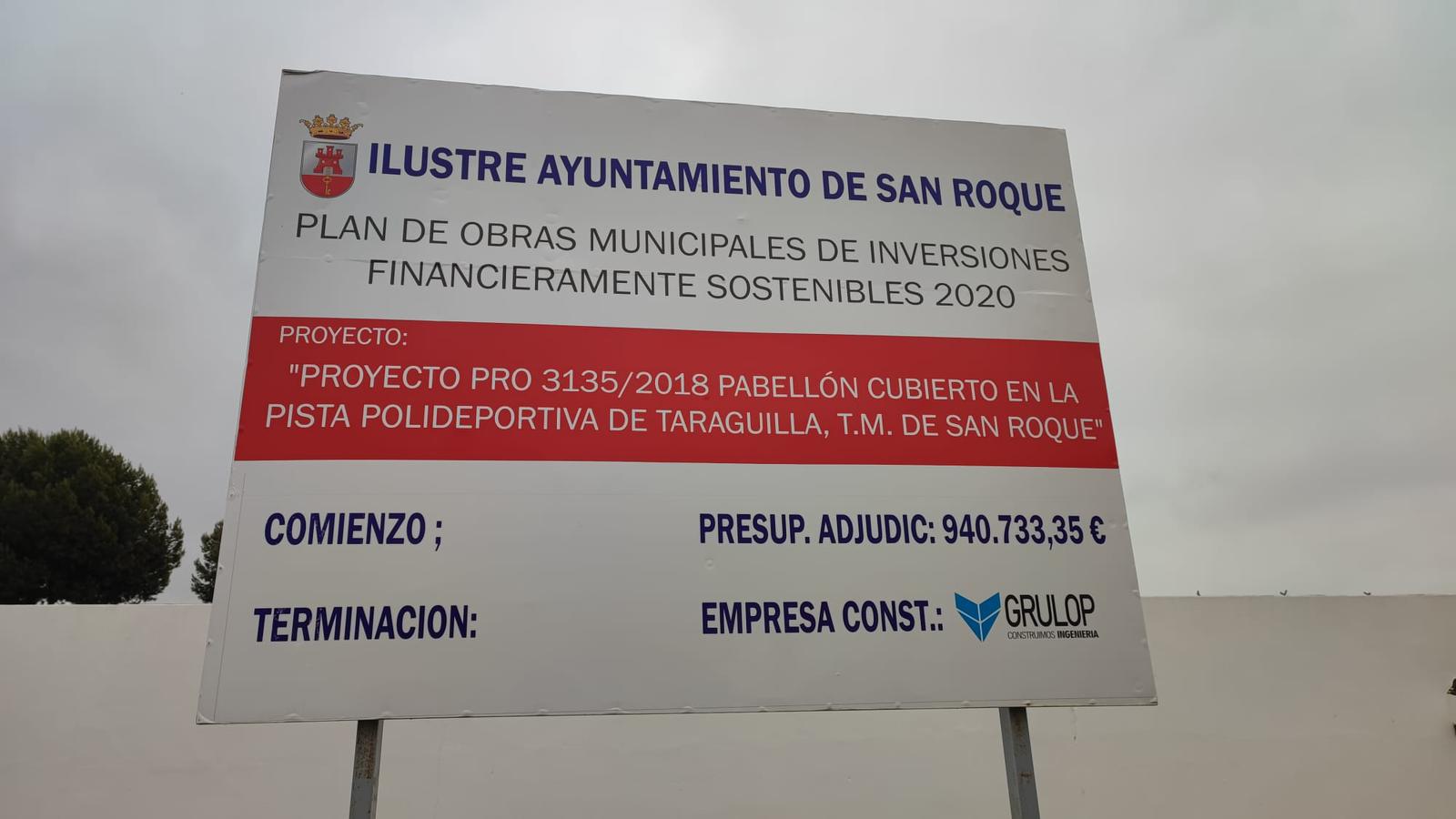 El PP critica el estancamiento de obras y proyectos en San Roque. 