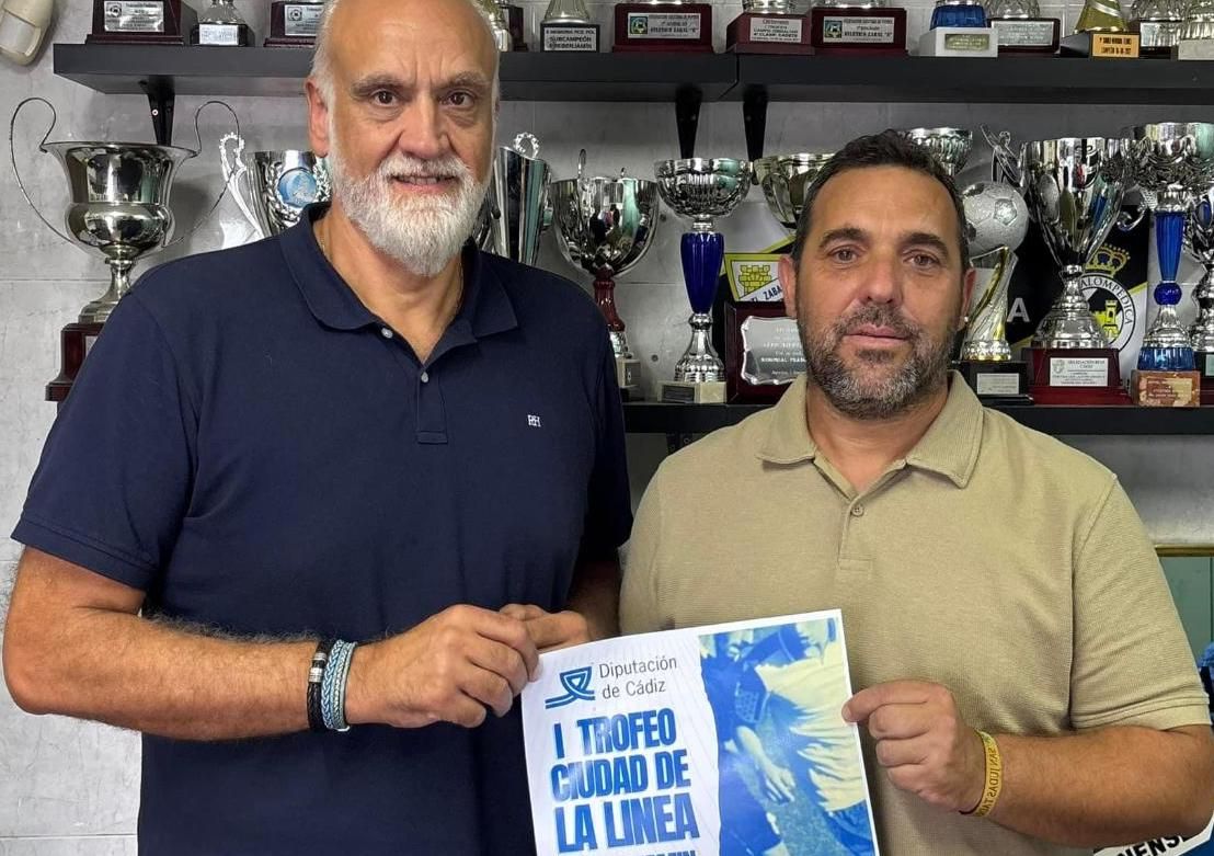 Presentado el I Trofeo 'Ciudad de La Línea' del Atlético Zabal Pre-benjamin y Bebés.