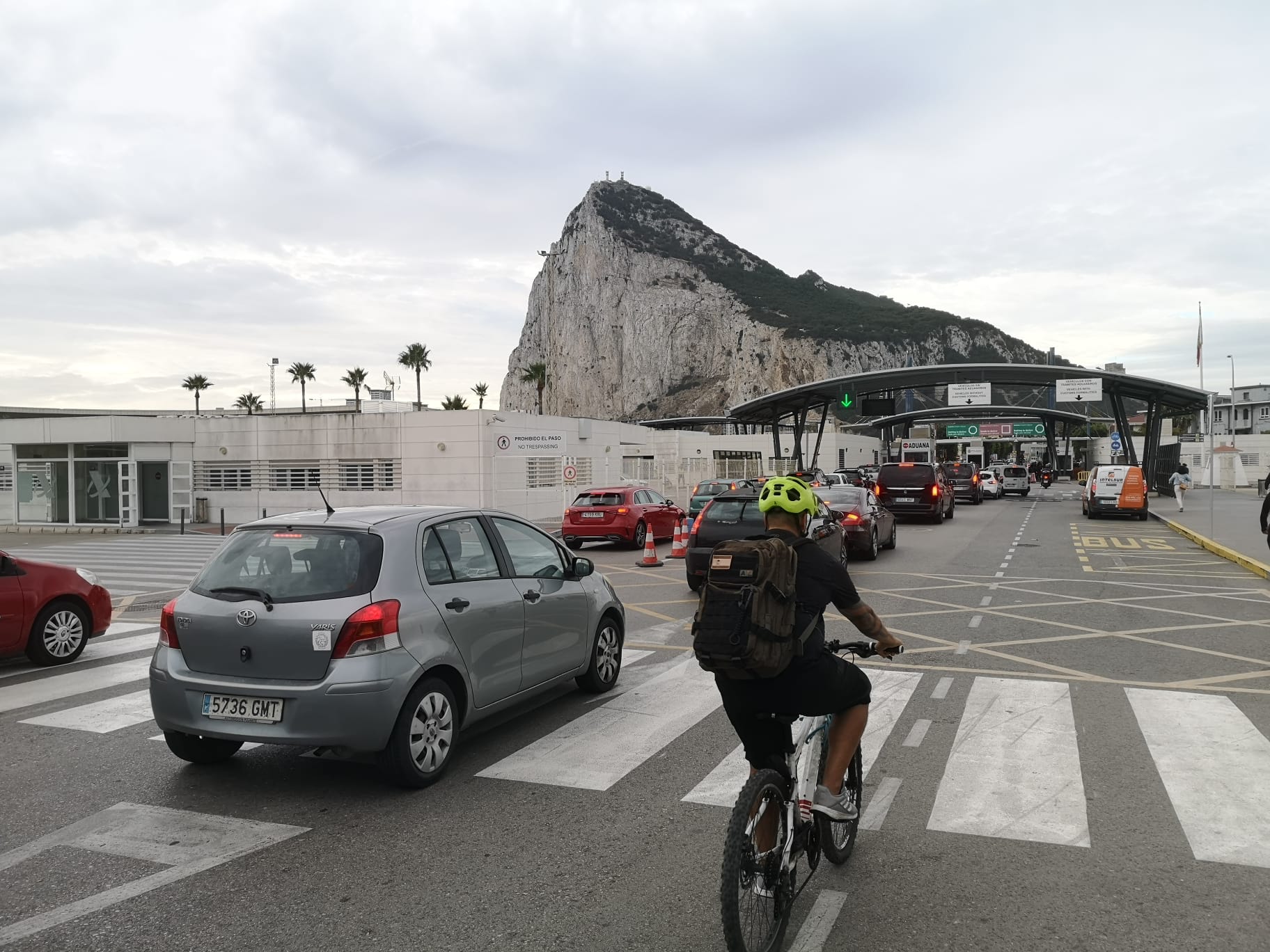 Gibraltar acusa a la Policía española de "suspender unilateralmente" las medidas provisionales en la frontera. Foto: S.D. / 8Directo.