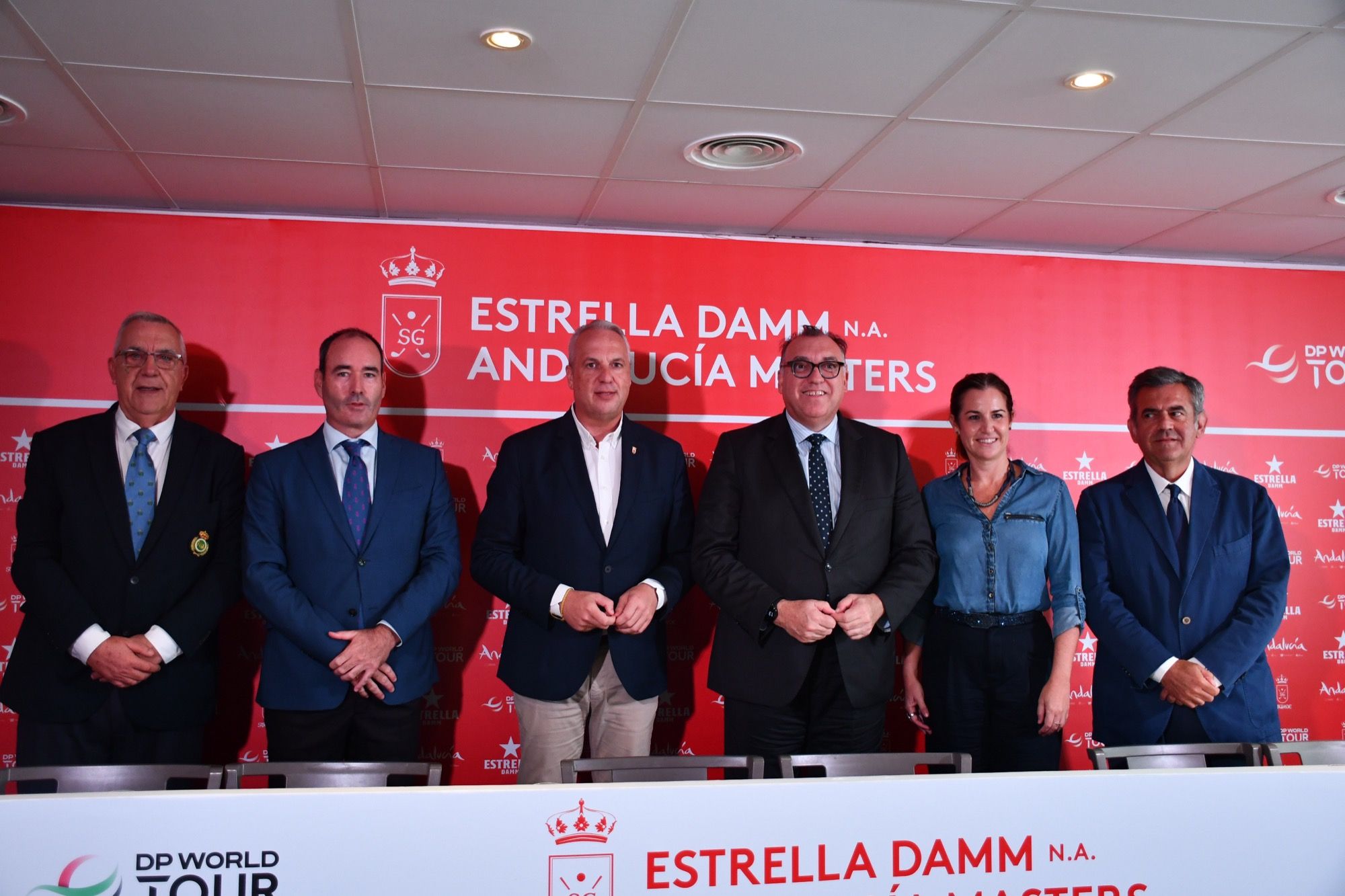 Presentación del Estrella Damn N.A Andalucía Masters.