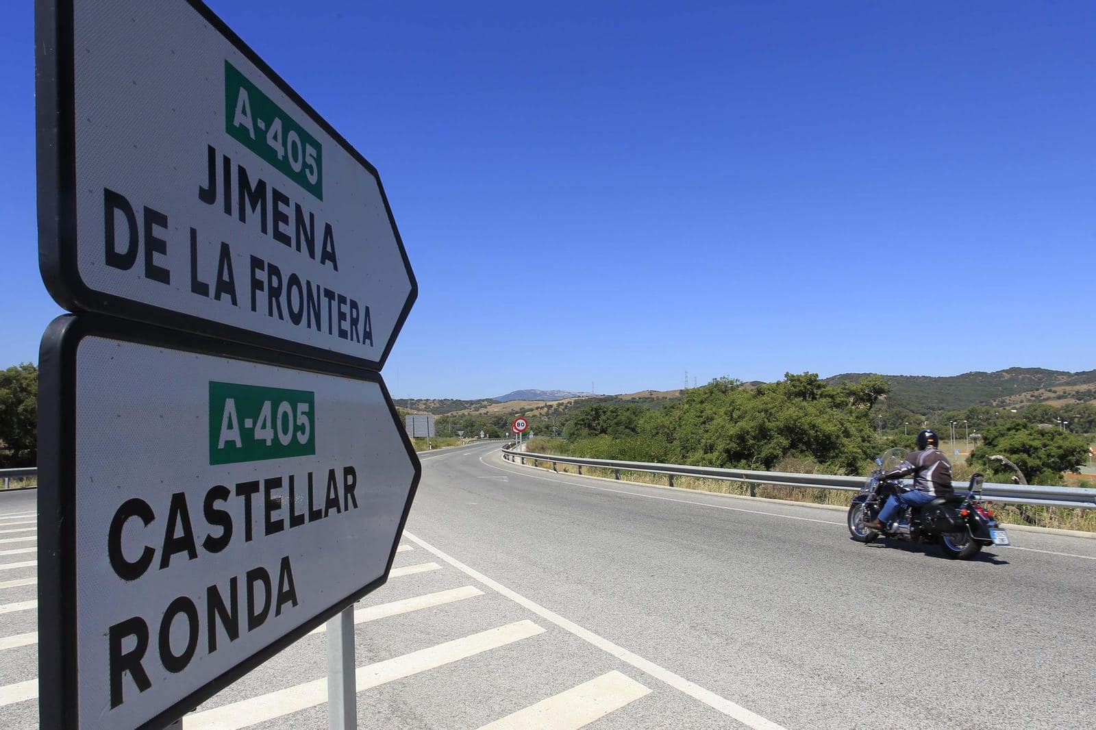 Castellar reclamará en una protesta junto a Jimena el arreglo de la carretera de la A-405 