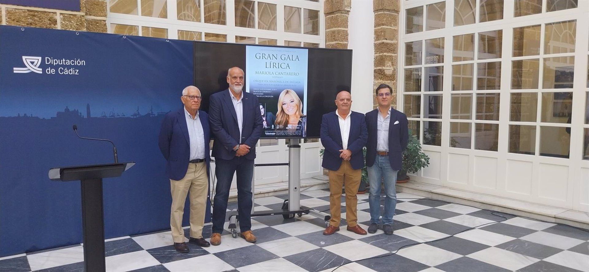 Presentación de la primera Gala Lírica de La Línea. - DIPUTACIÓN DE CÁDIZ