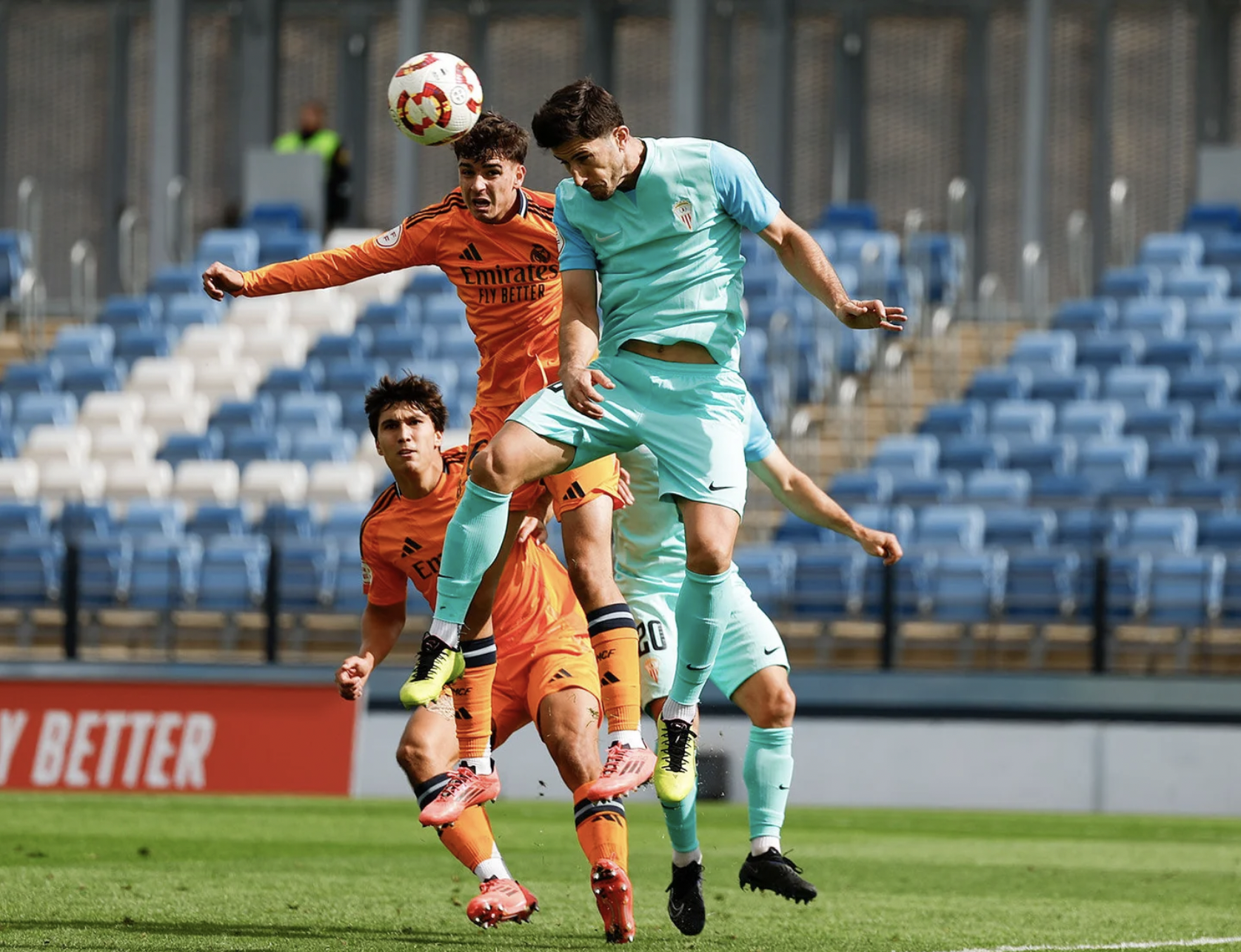 (1-1) El Algeciras salva un punto en casa del Real Madrid Castilla. Foto: Real Madrid Castilla. 