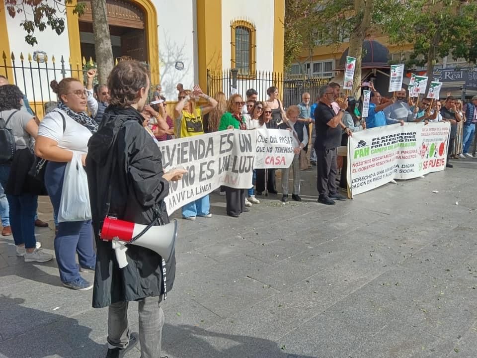 La Línea para vivir: la ciudad reivindica el derecho a una vivienda digna