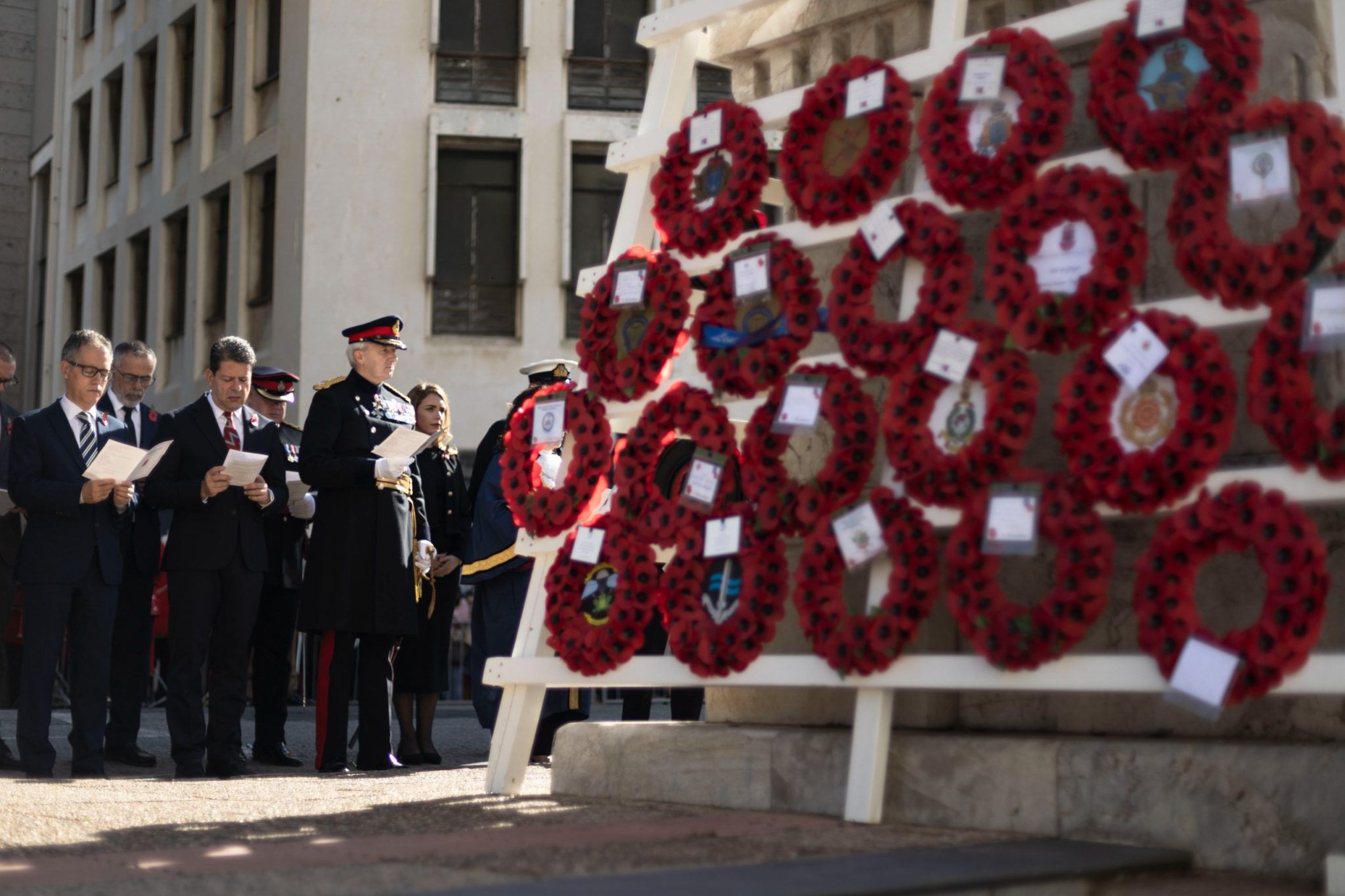 Gibraltar conmemora el Día de los Caídos