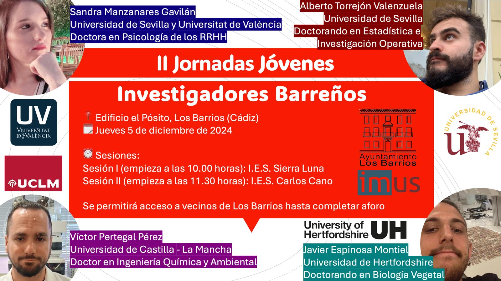 Segunda jornada 'Jóvenes Investigadores Barreños', este 5 de diciembre en el Pósito.