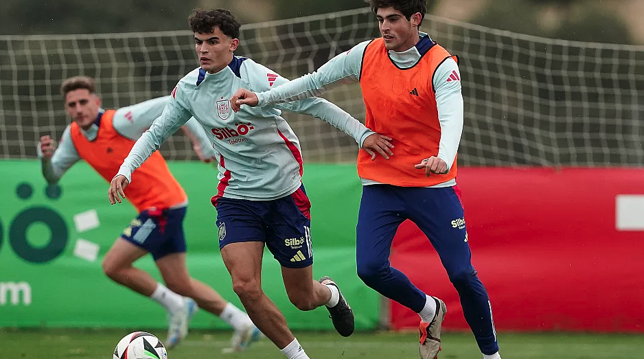 La Selección española Sub-21 aplaza su viaje a La Línea debido al temporal. Foto: RFEF.