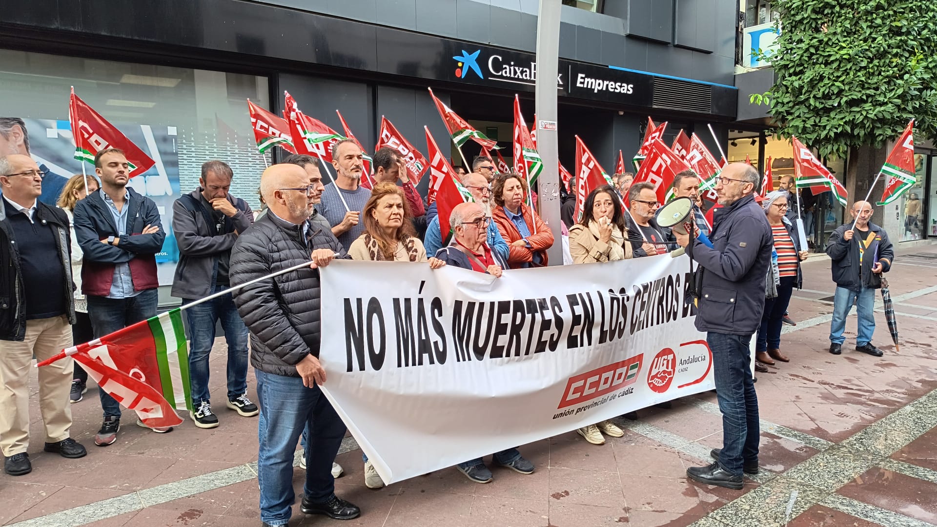 CCOO ve "incumplimientos legales" en la muerte de un trabajador en el parque eólico de Tarifa.