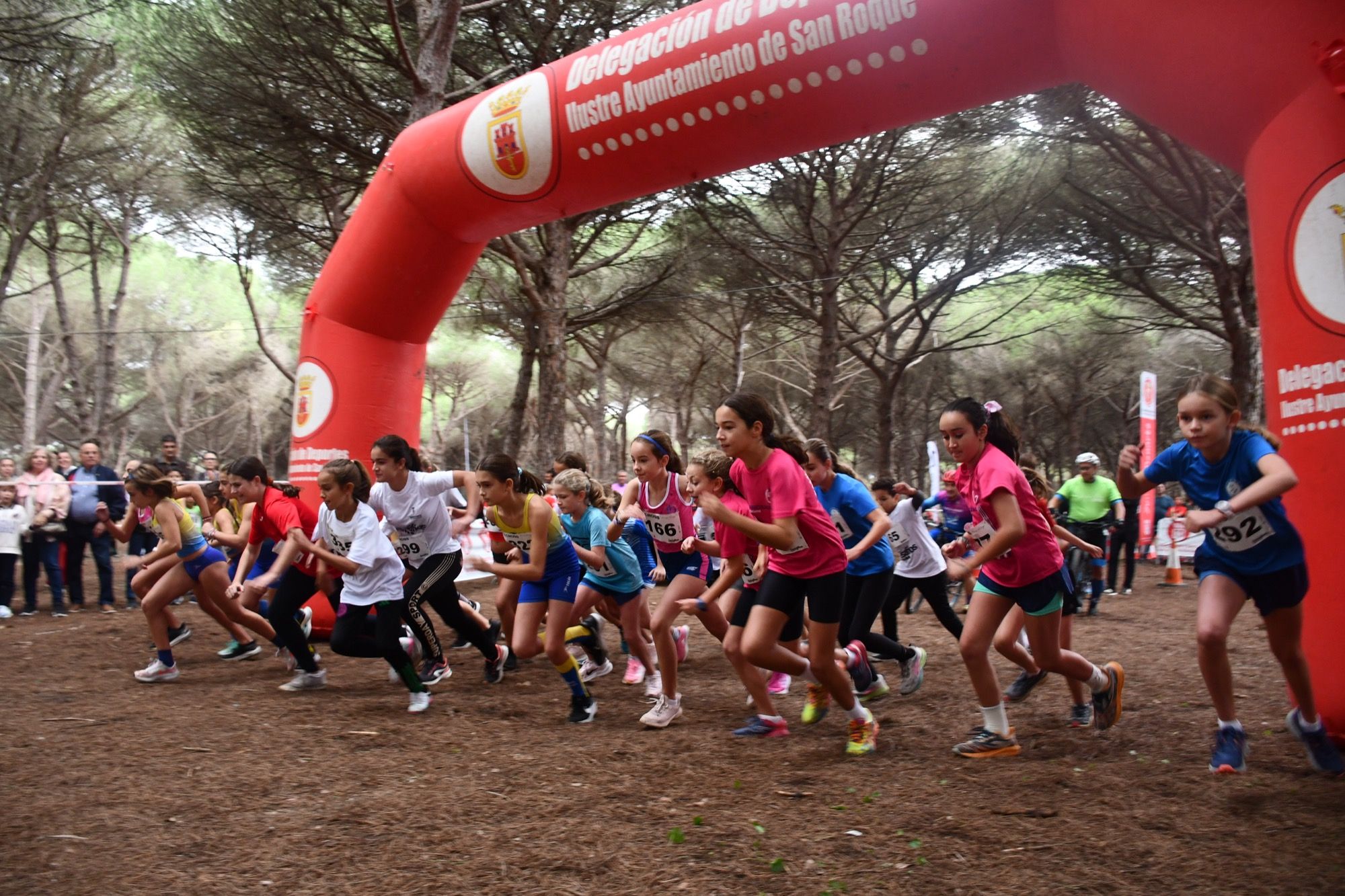 Casi 500 personas corren en el V Cross Pinar del Rey San Roque 2024 