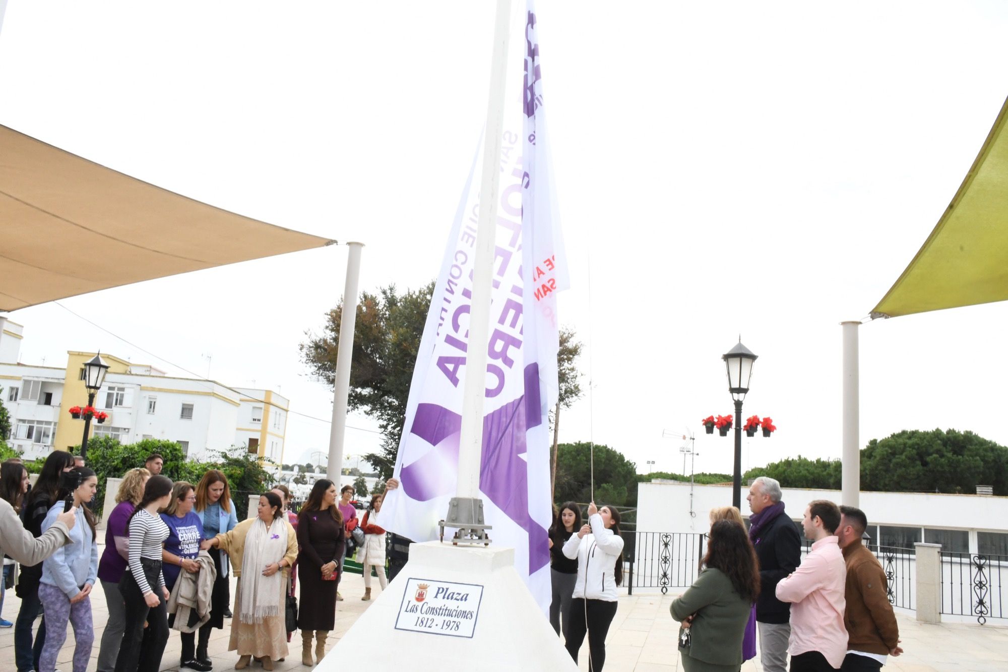 San Roque se llena de actos en el Día Internacional contra la Violencia de Género. 