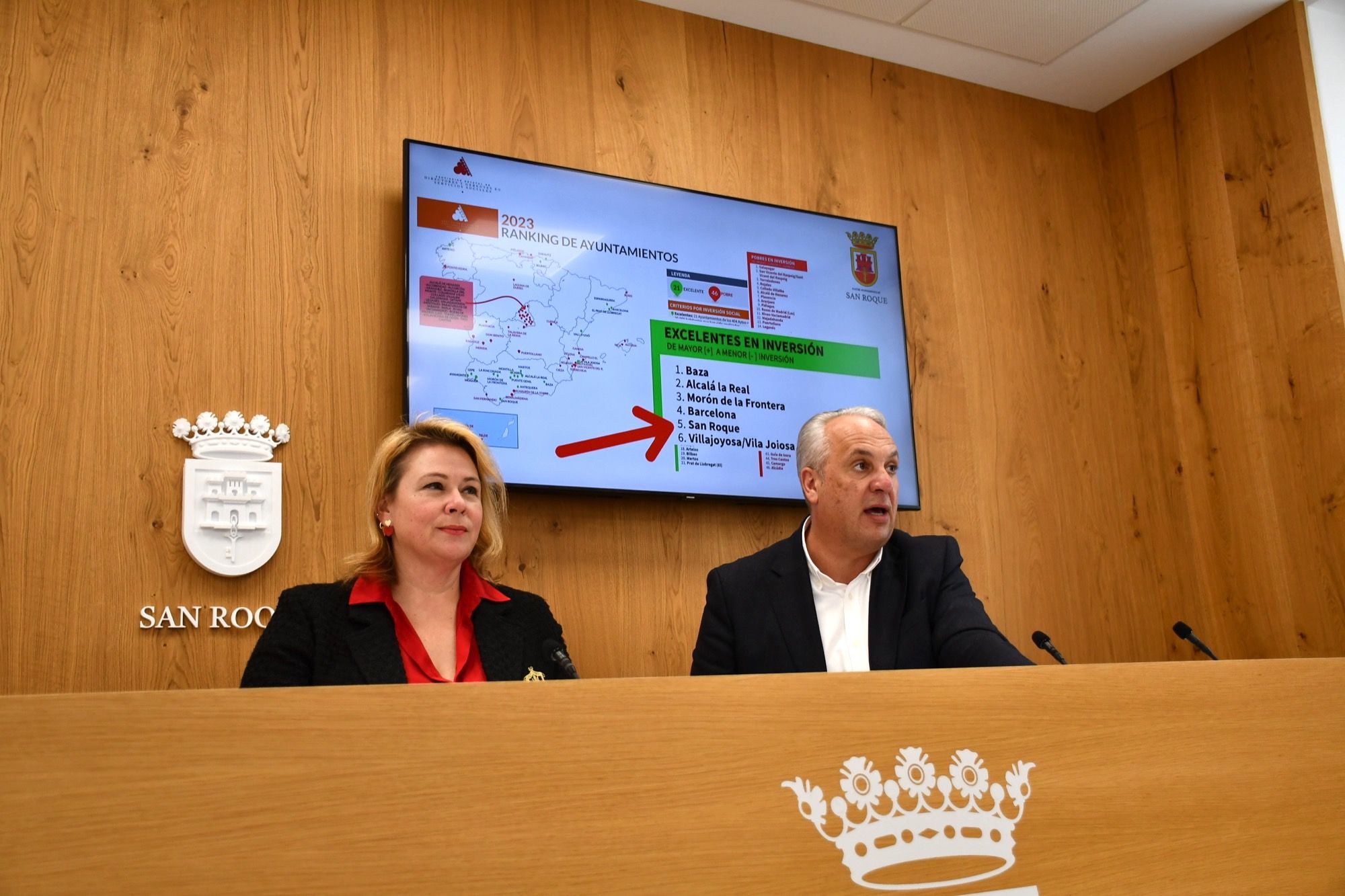 El Ayuntamiento de San Roque, quinto de España y primero de Cádiz en inversión social