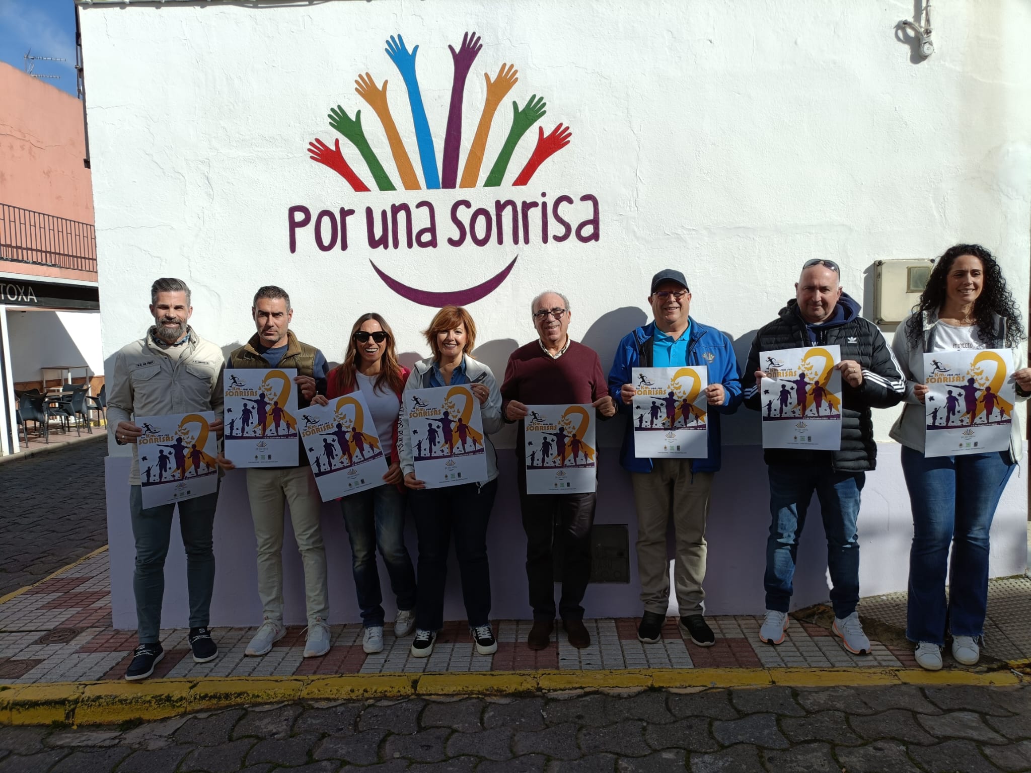 Presentada la octava edición de la Carrera Solidaria de Palmones 'Por una Sonrisa'. 