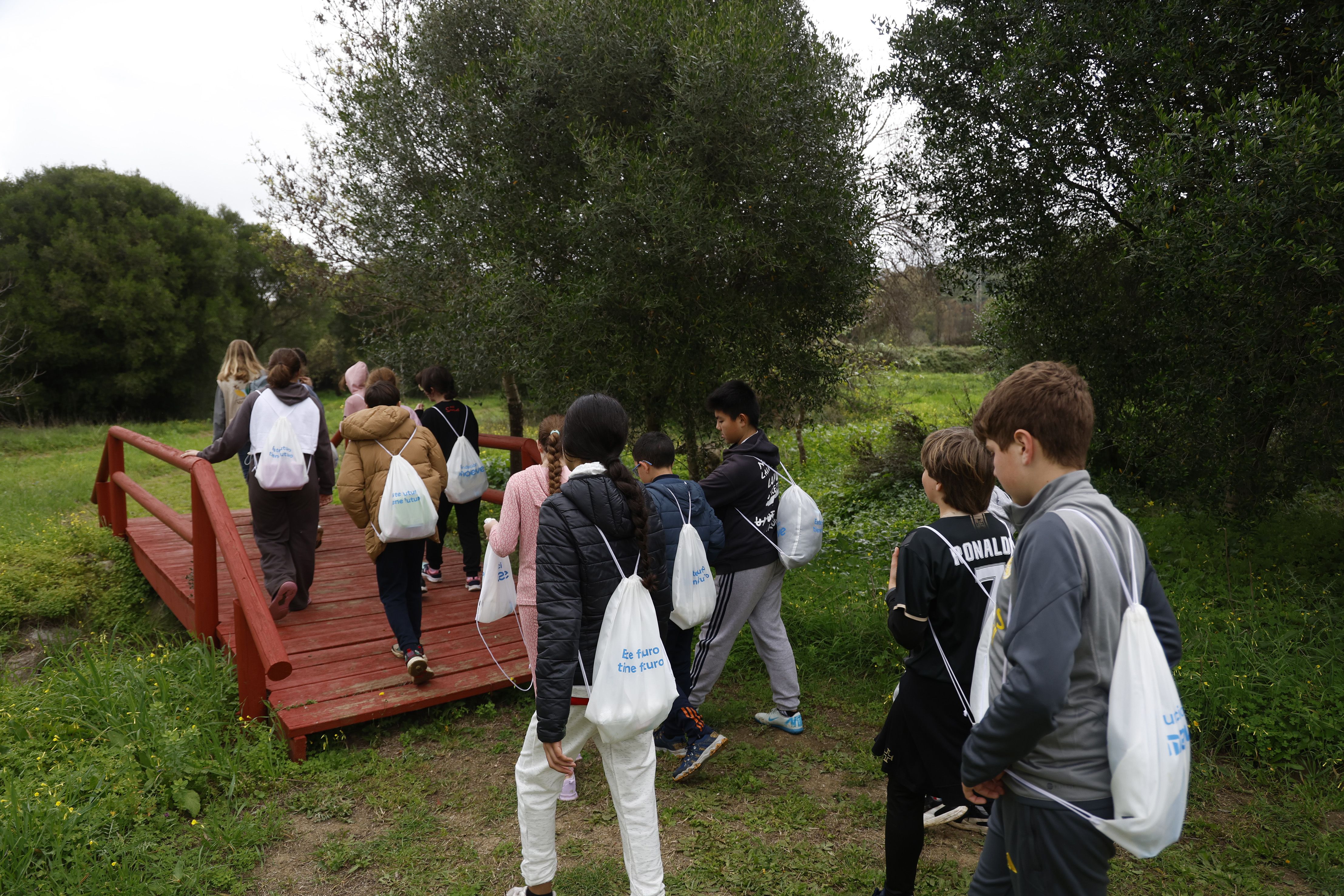 Moeve clausura las Jornadas de Humedales en el Campo de Gibraltar con más de 300 escolares.