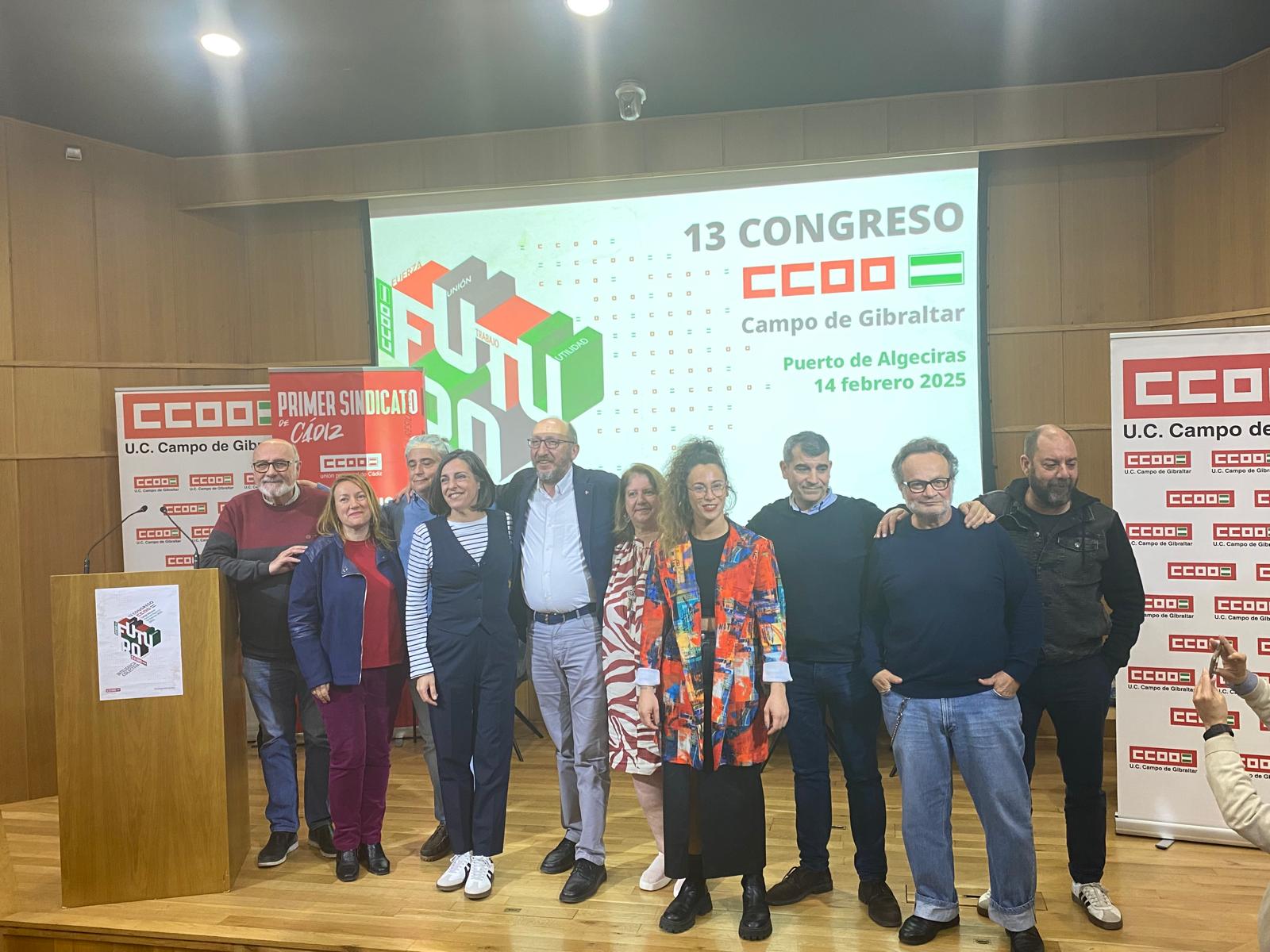 Triano continúa al frente de CCOO tras un congreso sobre el empleo y la negociación colectiva