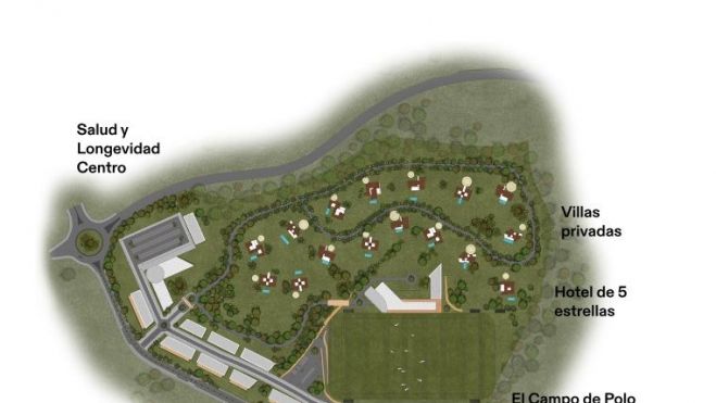 Plan general de The Hills by Polo Valley. Plan general de The Hills by Polo Valley.