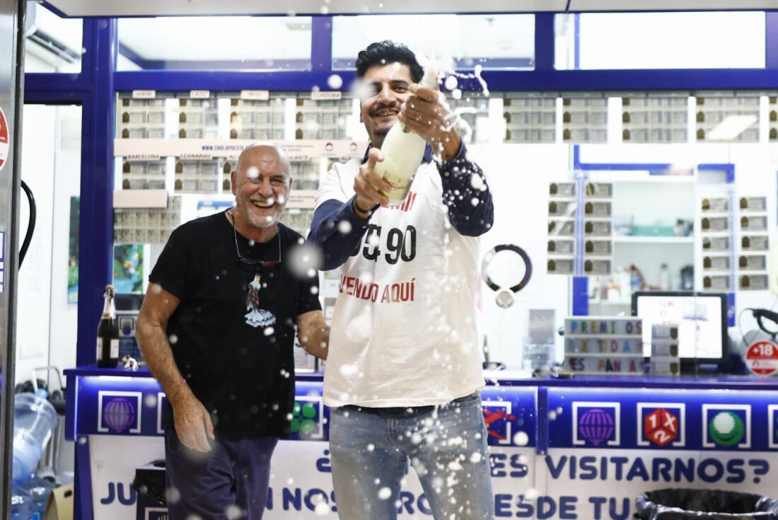 Imagen de una celebración en el pasado Sorteo de la Lotería de Navidad. Imagen de archivo. El Campo de Gibraltar gana más de 5 millones de euros en sorteos de lotería en 2024 